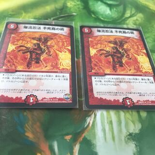 爆流忍法 不死鳥の術 2枚セット