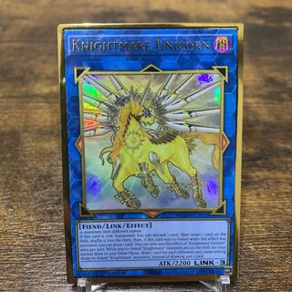 Yu-Gi-Oh! [English] Knightmare Unicorn Pre-Gol