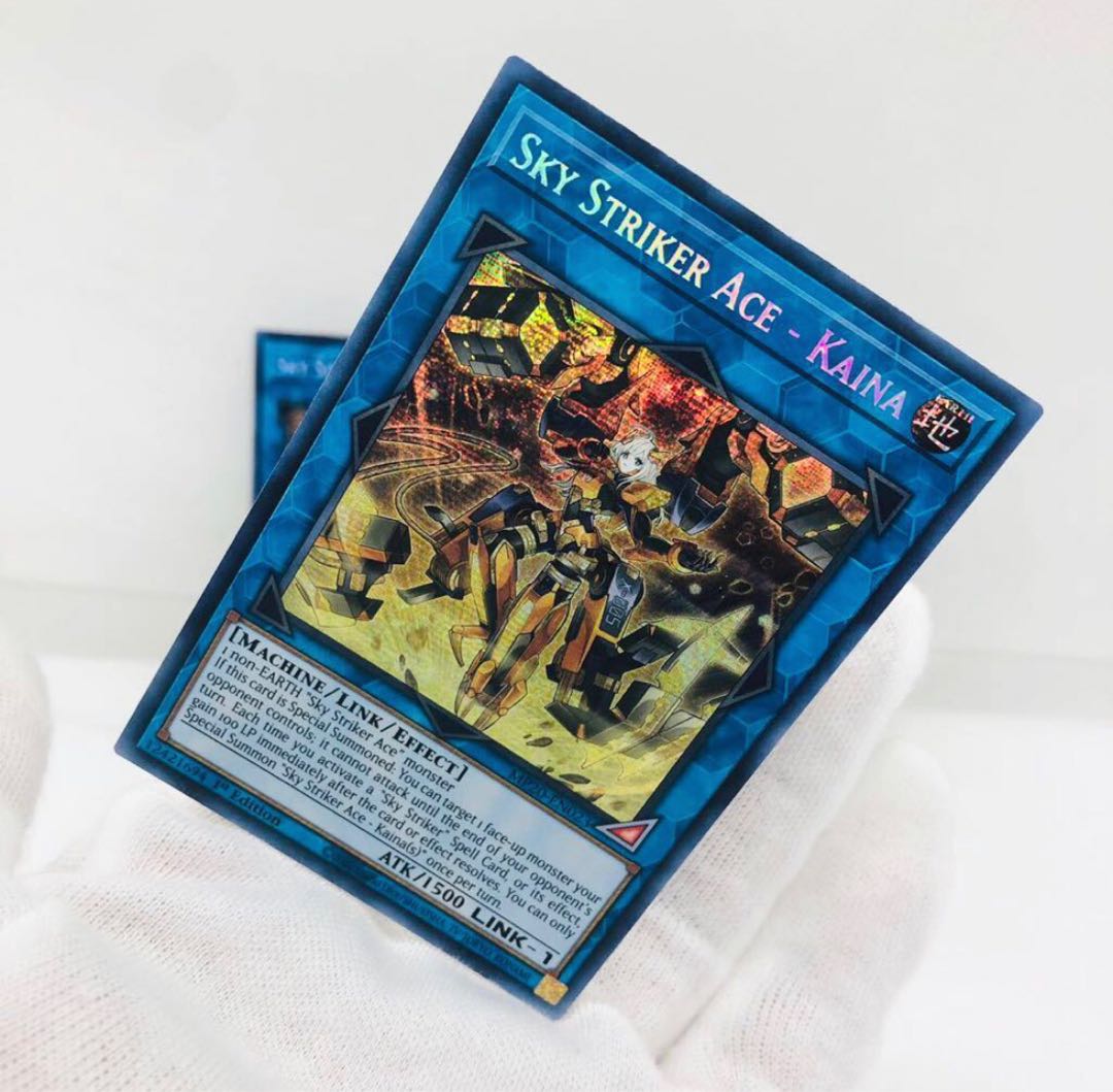 Yu-Gi-Oh! English Version Sky Striker Ace - Kaina Prismatic Secret Rare 3pcs