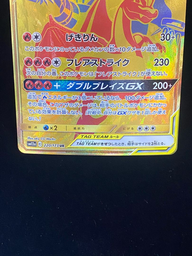 Reshiram & CharizardGX UR 220/173
