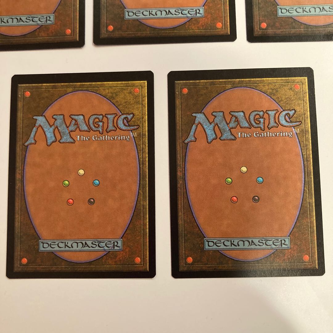 Set of 5 UGL Swamp land cards