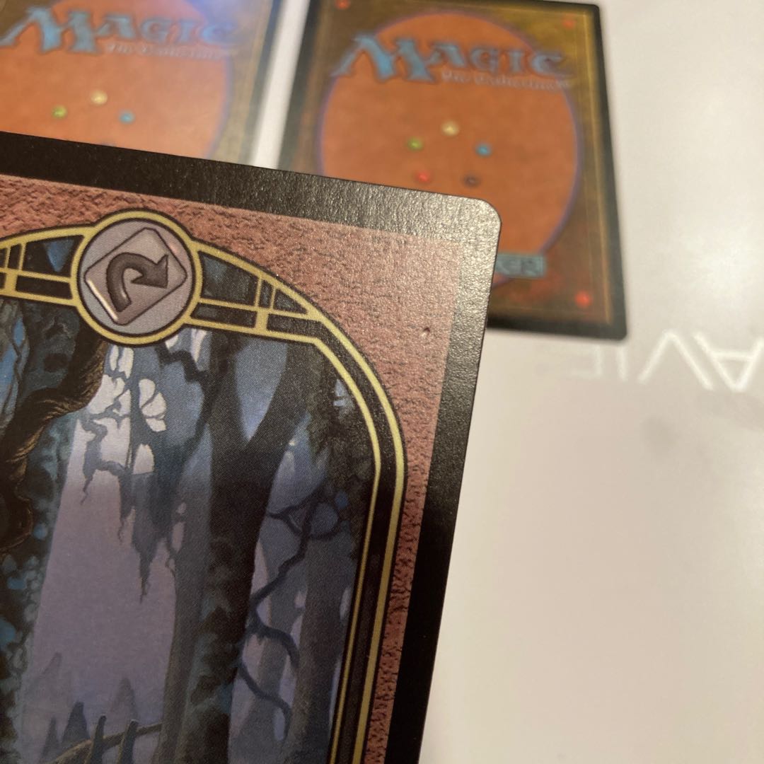 Set of 5 UGL Swamp land cards