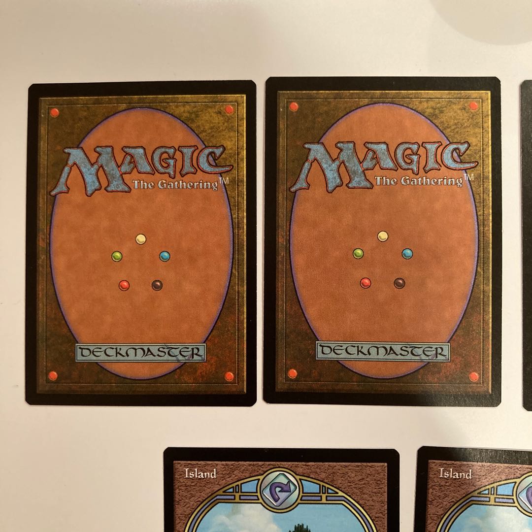 Set of 7 UGL Island Land Cards