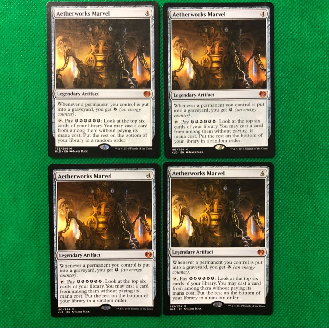 霊気池の驚異 英語版 4枚 4枚 (Used) （1071061395）| magi -TCG 