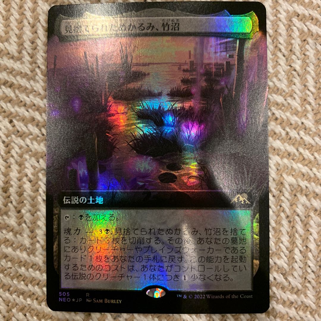 Abandoned Muddy, Bamboo Swamp Extended Foil