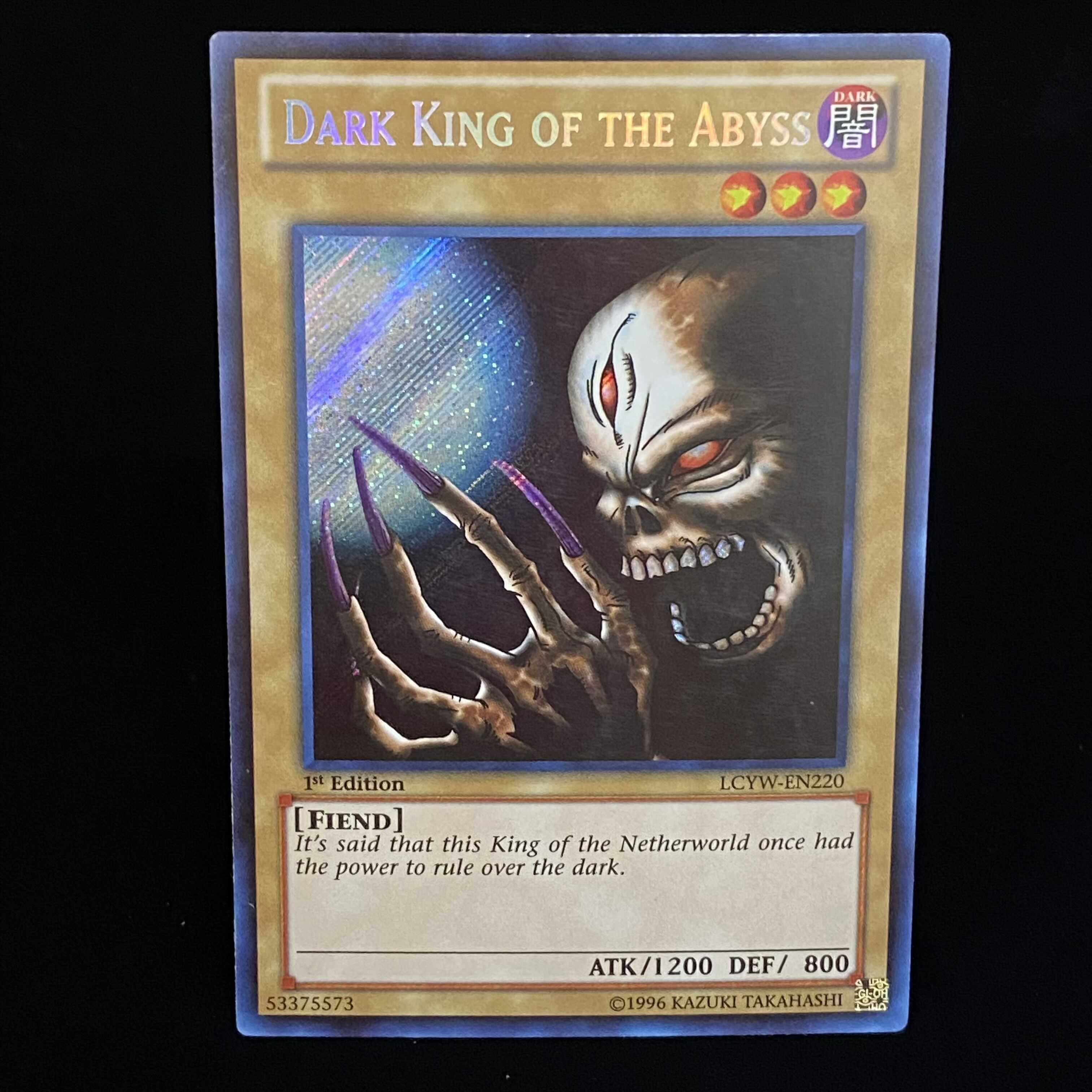 Dark King of the Abyss Secret English