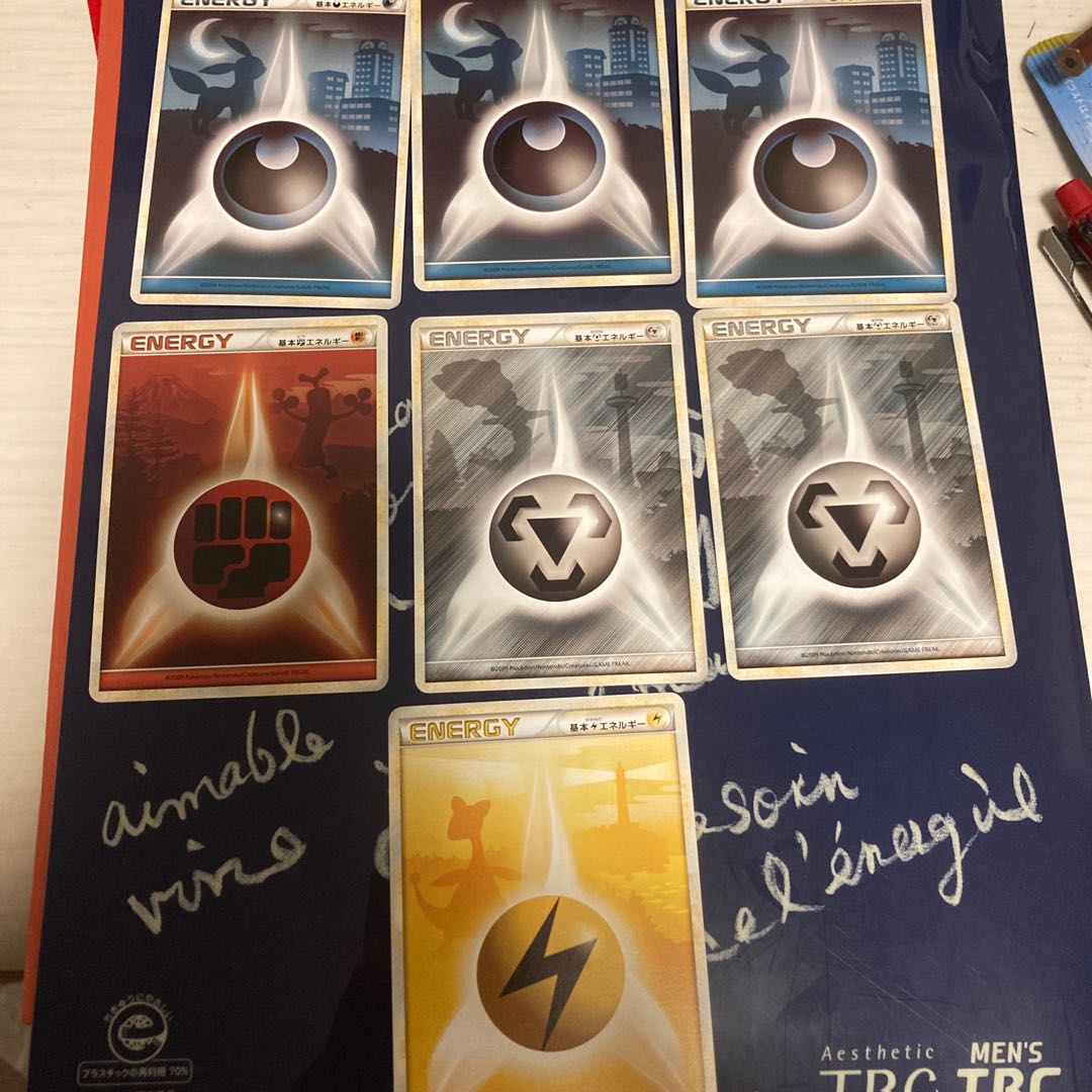 7 Basic Energy silhouettes