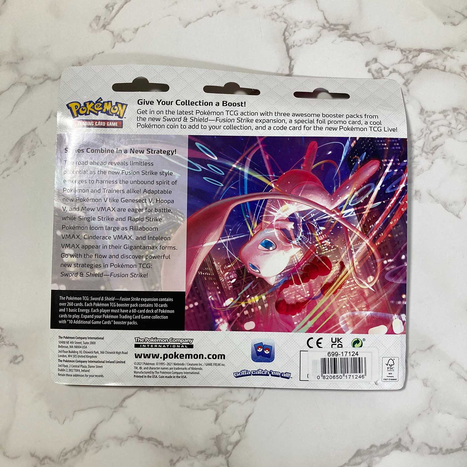 【海外限定イーブイプロモ】未開封 フュージョンストライク 3パックセット 2個