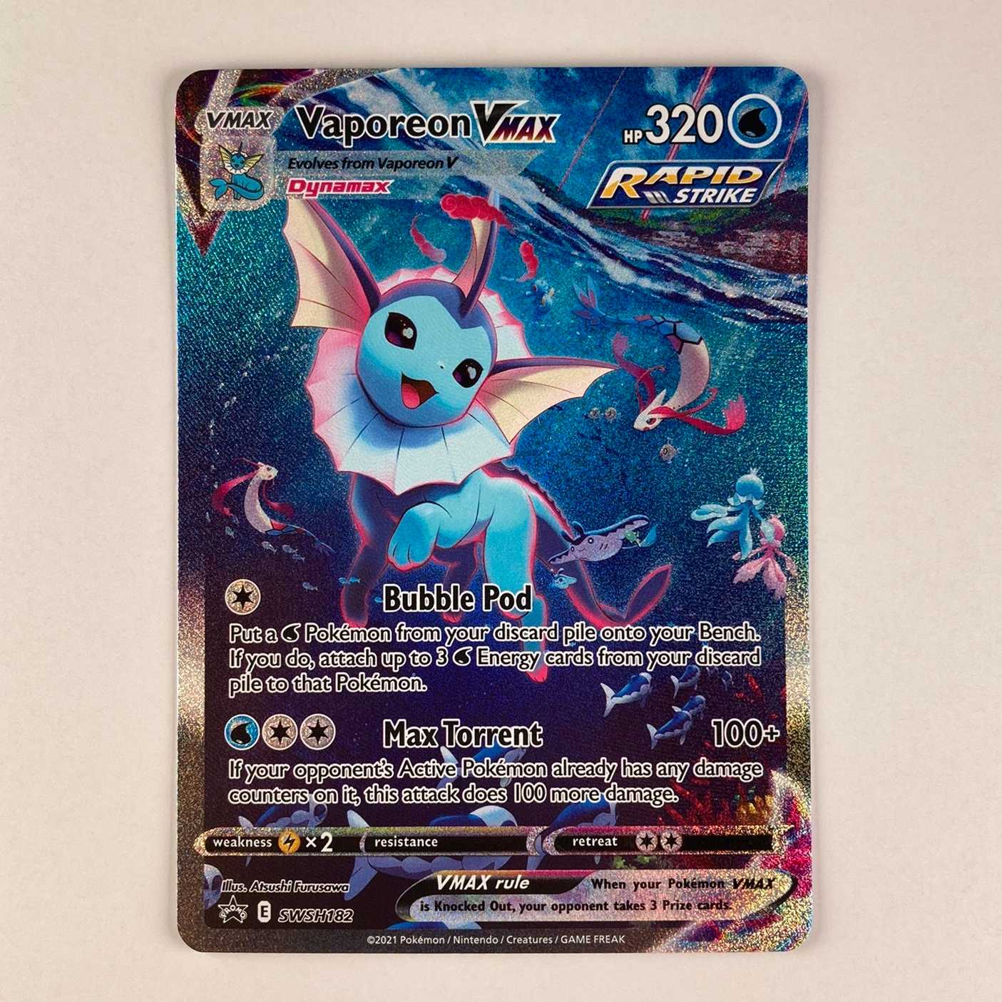 Summer Pocketka English version Flareon/Vaporeon/Jolteon 3-card set 3枚
