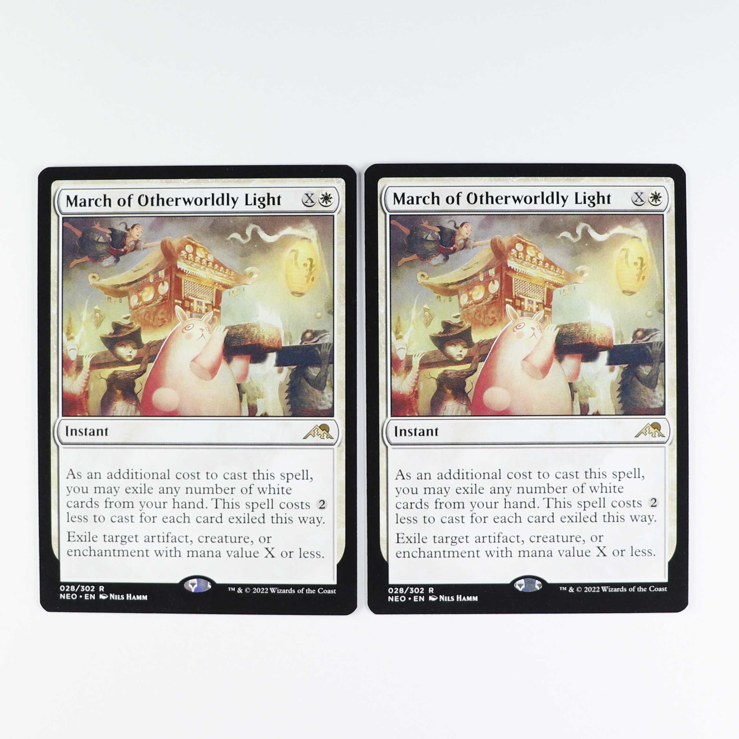 English, March of the Underworld Lights, set of 2