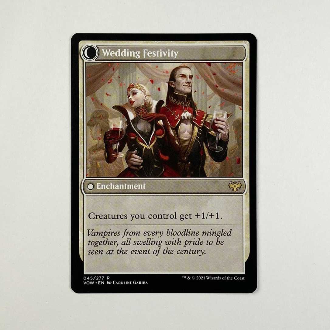 English Wedding Announcement