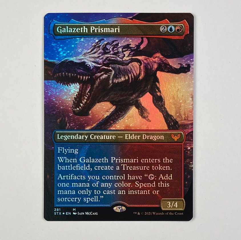 ガラゼス・プリズマリ 神話レア 281/275 ストリクスヘイヴン：魔法学院 英語 Foil