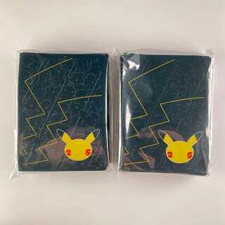 海外限定公式スリーブ 非売品 ピカチュウ (25th) 2個セット