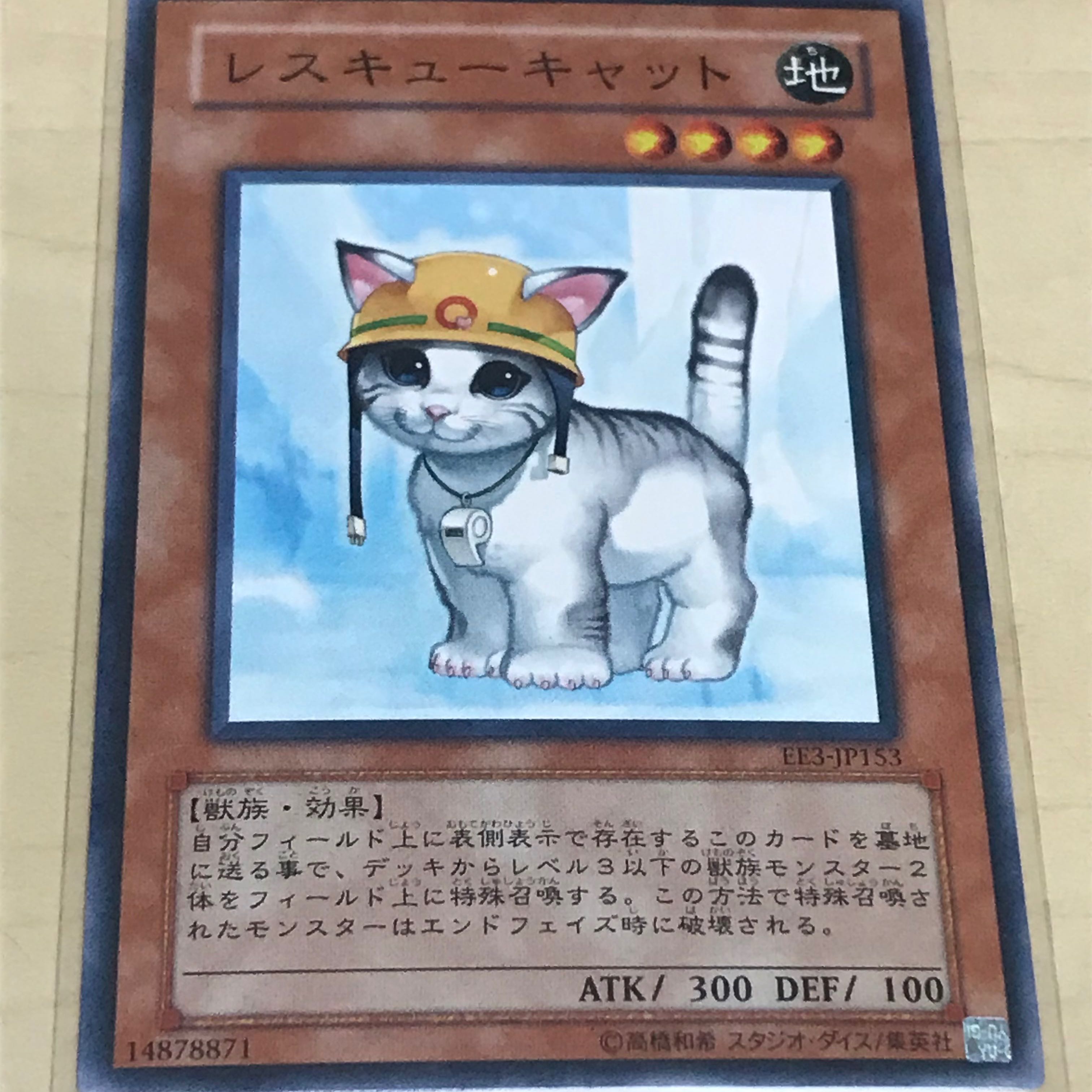 [Slight Scratches] Rescue Cat Set of 3