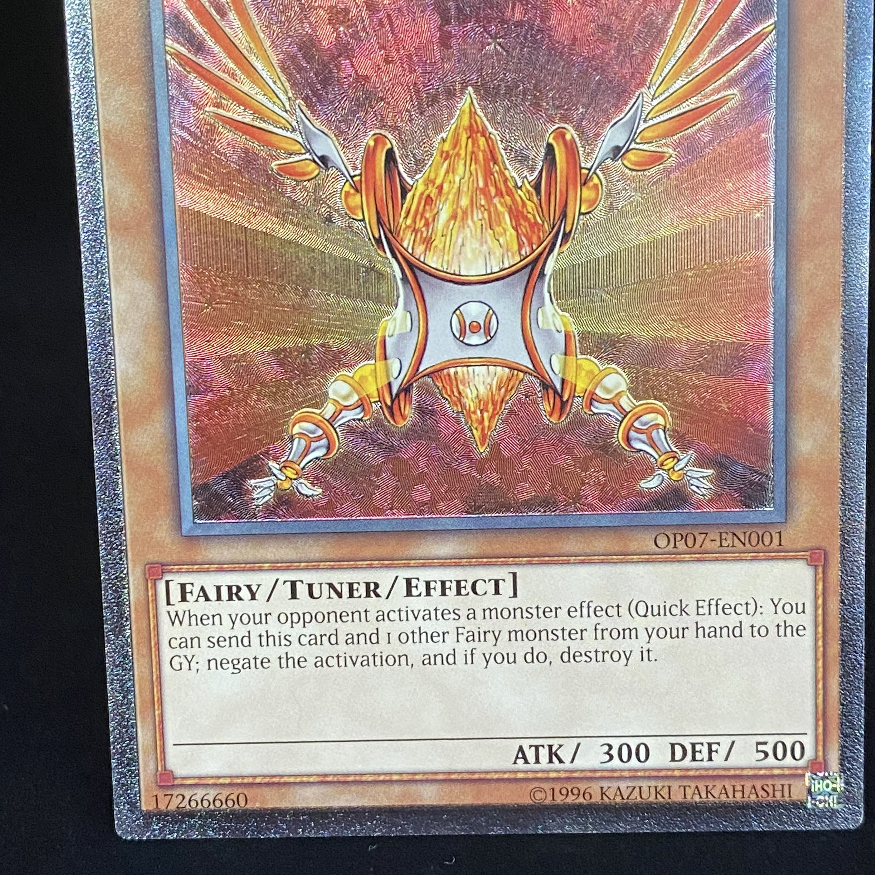 Herald of Orange Light EU English Relief Ultimate Rare OP07