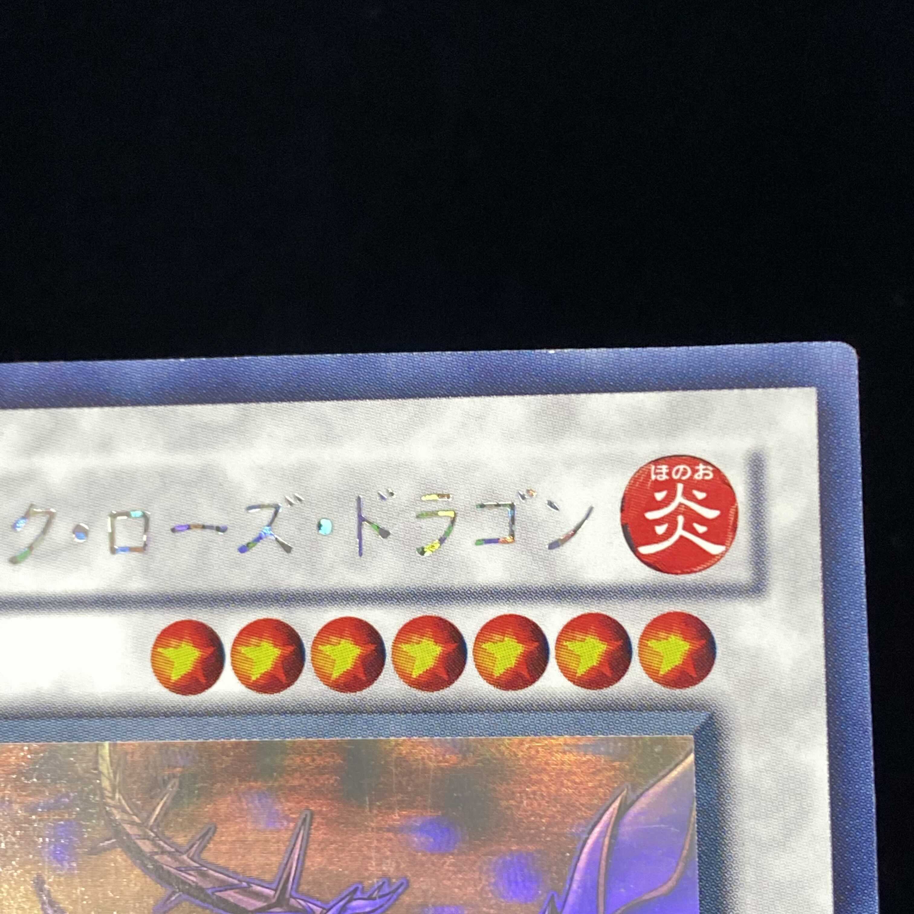 magi special price] Black Rose Dragon Holographic Rare