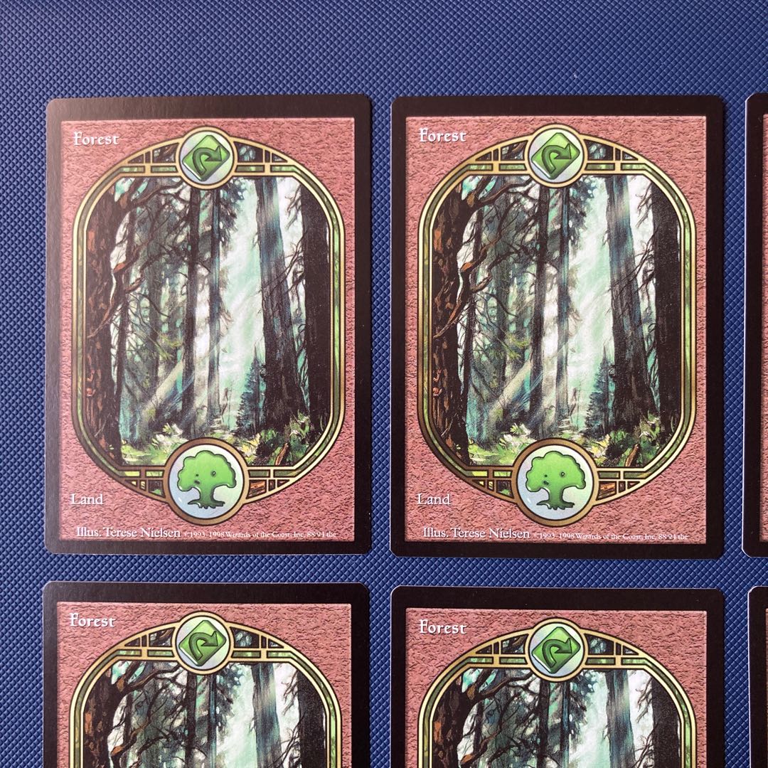 UGL Forest Set of 6 Basic Land Cards
