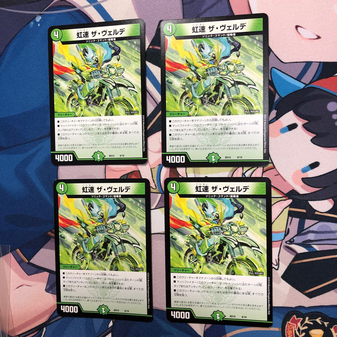 Rainbow speed the verde 4 pieces