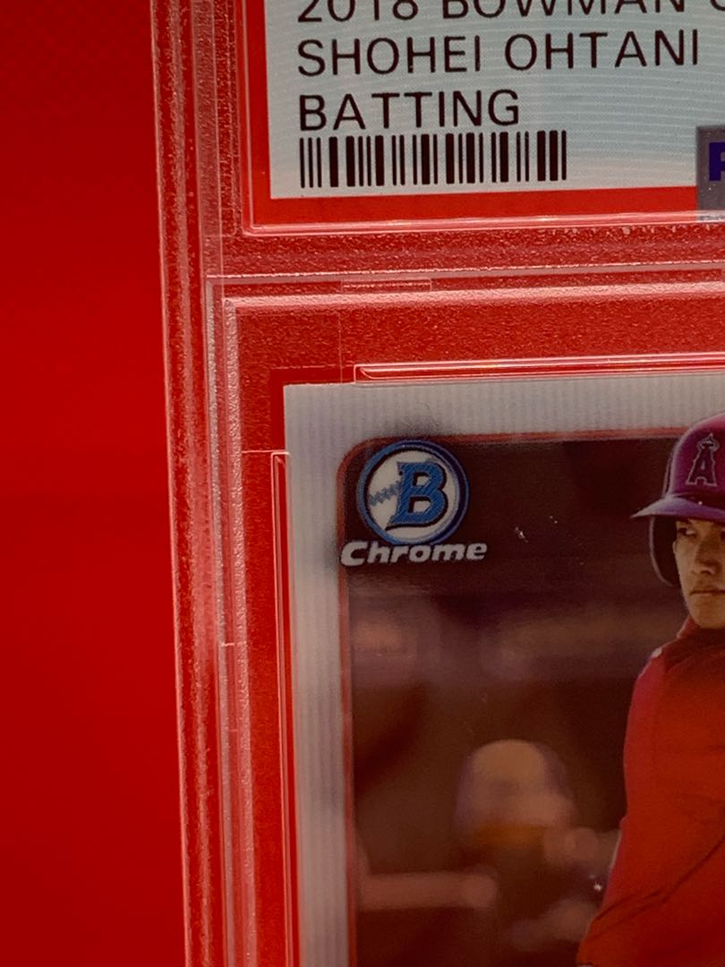 Shohei Ohtani 2018BOWMANCHROME #1 PSA9 RC Rookie Card