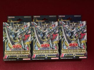 Yu-Gi-Oh! Overlay Universe 3 boxes, opened, *No Maxx "C".