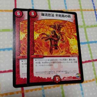 爆流忍法不死鳥の術 2枚セット