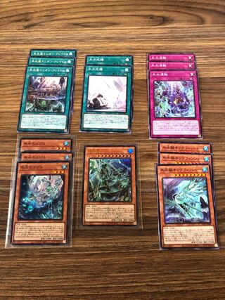 遊戯王カード　氷水セット