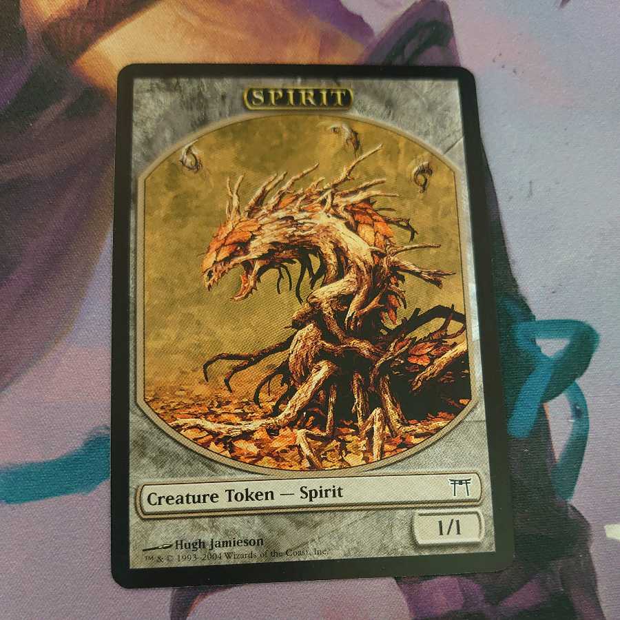 MTG スピリット　トークン　褒賞プログラム 英)スピリットトークン / Spirit Token【PRM】 褒賞プログラム
