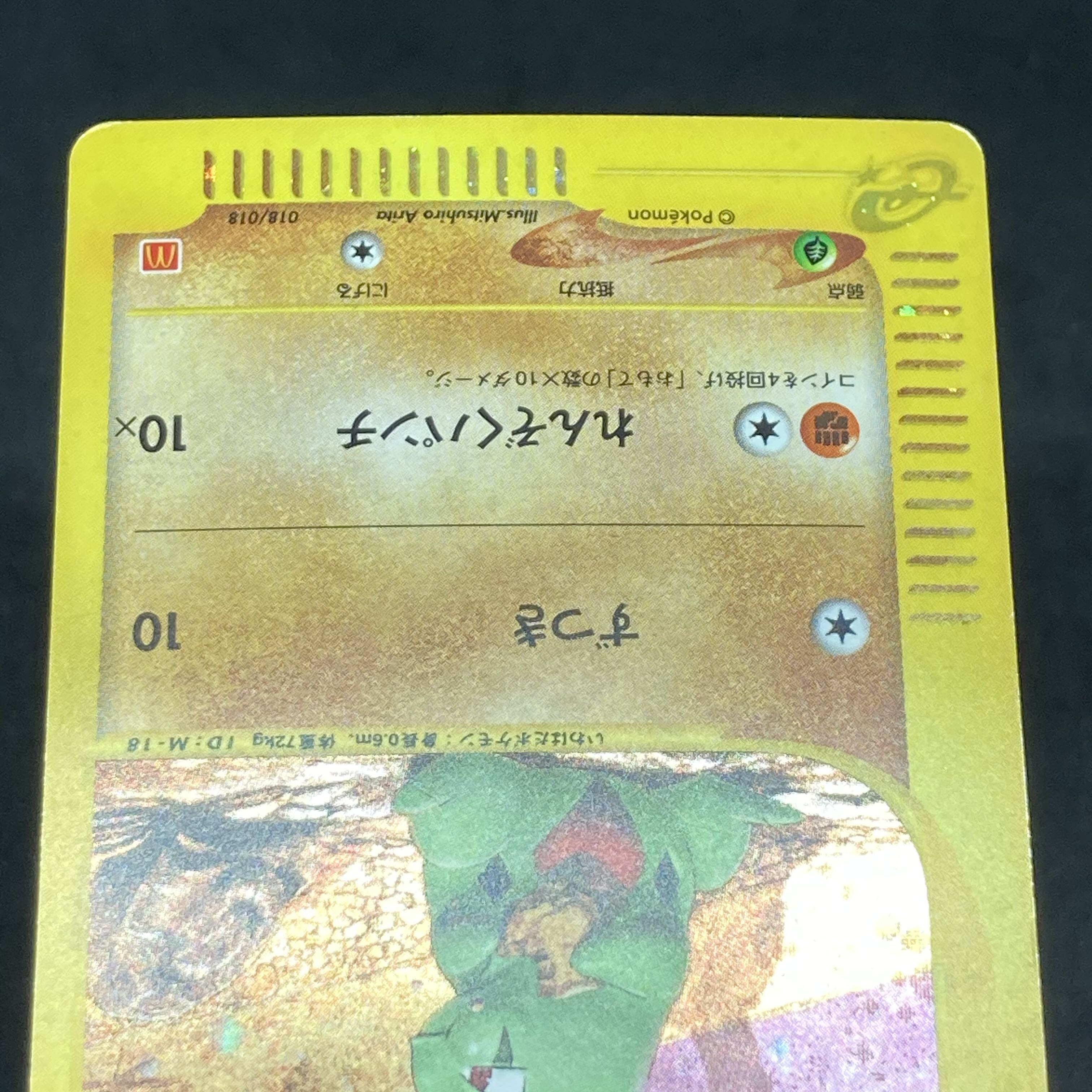 Pokemon Card e Larvitar McDonald's Promo