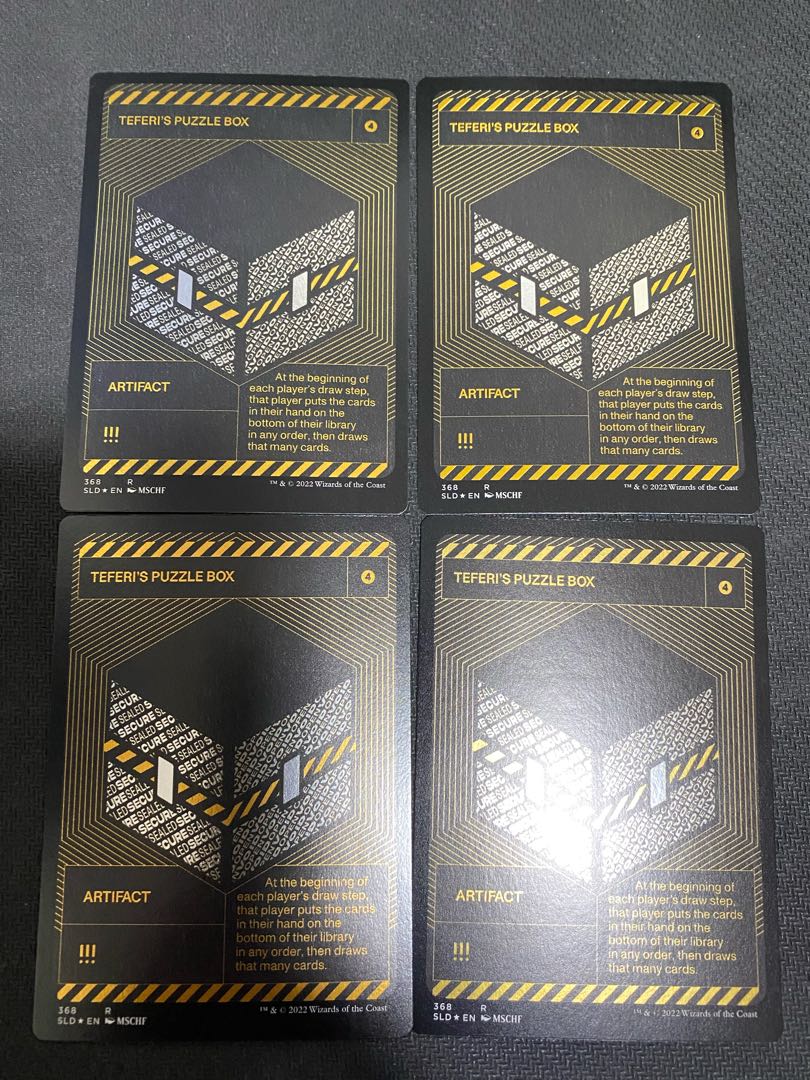 Teferi's Puzzle Box English foil SLD MSCHF up to 4 cards (price is for 1 card)