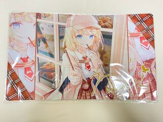 「ホロライブ」ワトソンアメリア ラバー製プレイマット 新品未使用品