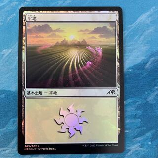 MTG foil Plains