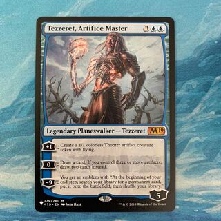 MTG 2 cards Tezzeret, Artifice Master