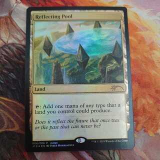 MTG 反射池　サージ foil 新品未使用 Foil】《反射池/Reflecting Pool》[CNS] 土地R | 日本最大級 MTG