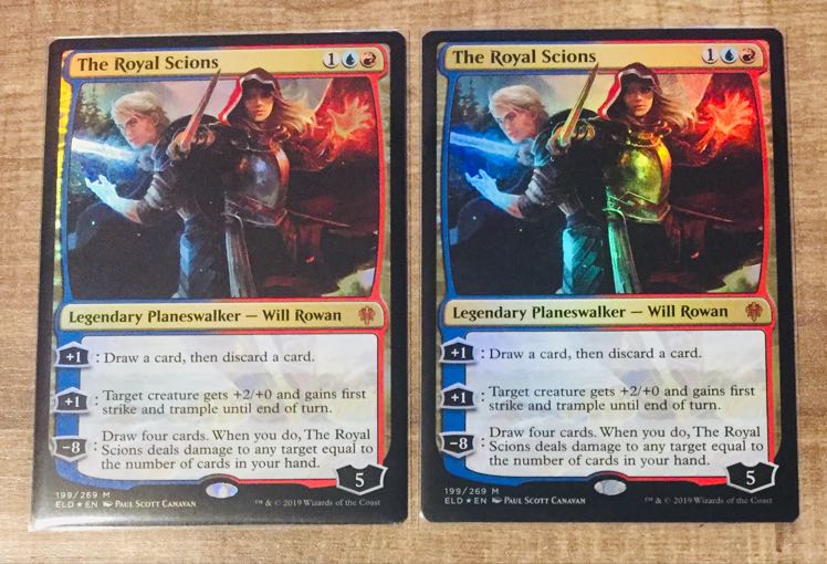 FOIL the royal scions ELD 英2枚 王家の跡継ぎ