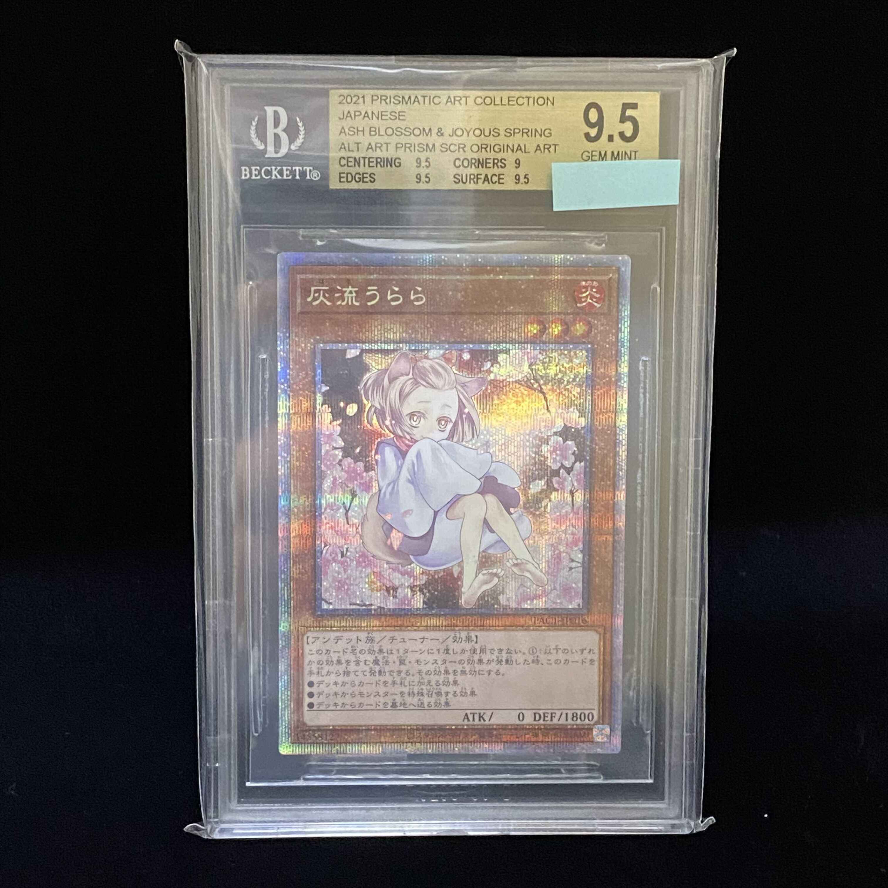 BGS9.5 Ash Blossom & Joyous Spring different picture New Illustration Prismatic Secret Rare