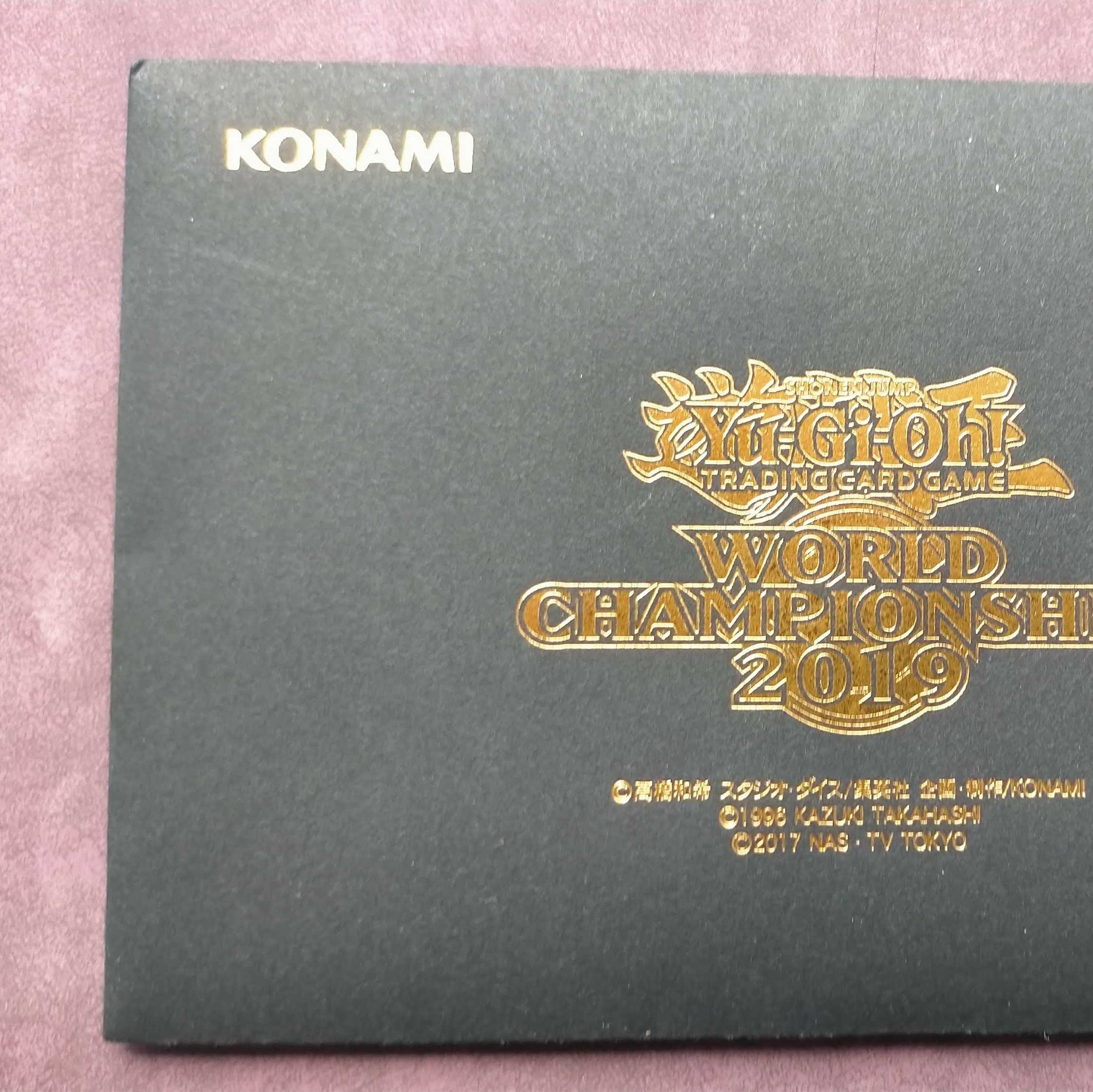 Yu-Gi-Oh WCS 2019 Red-Eyes Black Dragon Monster Reborn Millennium Secret
