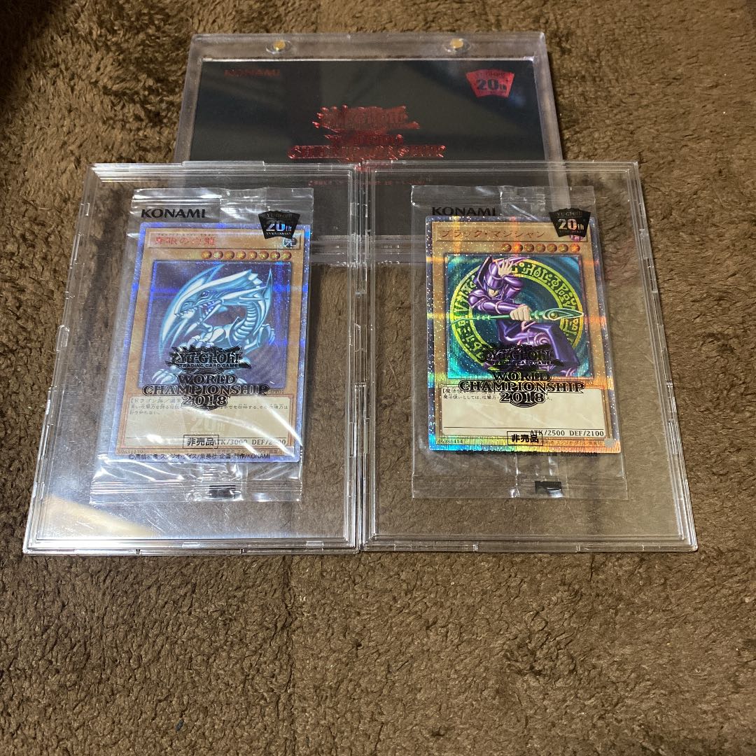 WCS2018 Blue-Eyes White Dragon Black Magician lucky boy