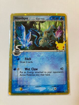 Mimikyu delta species English promo delta species