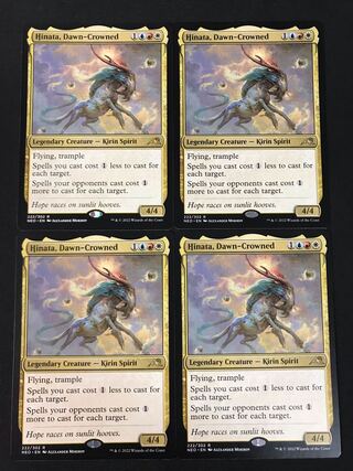 Hinata, Dawn-Crowned 4 copies in English NM