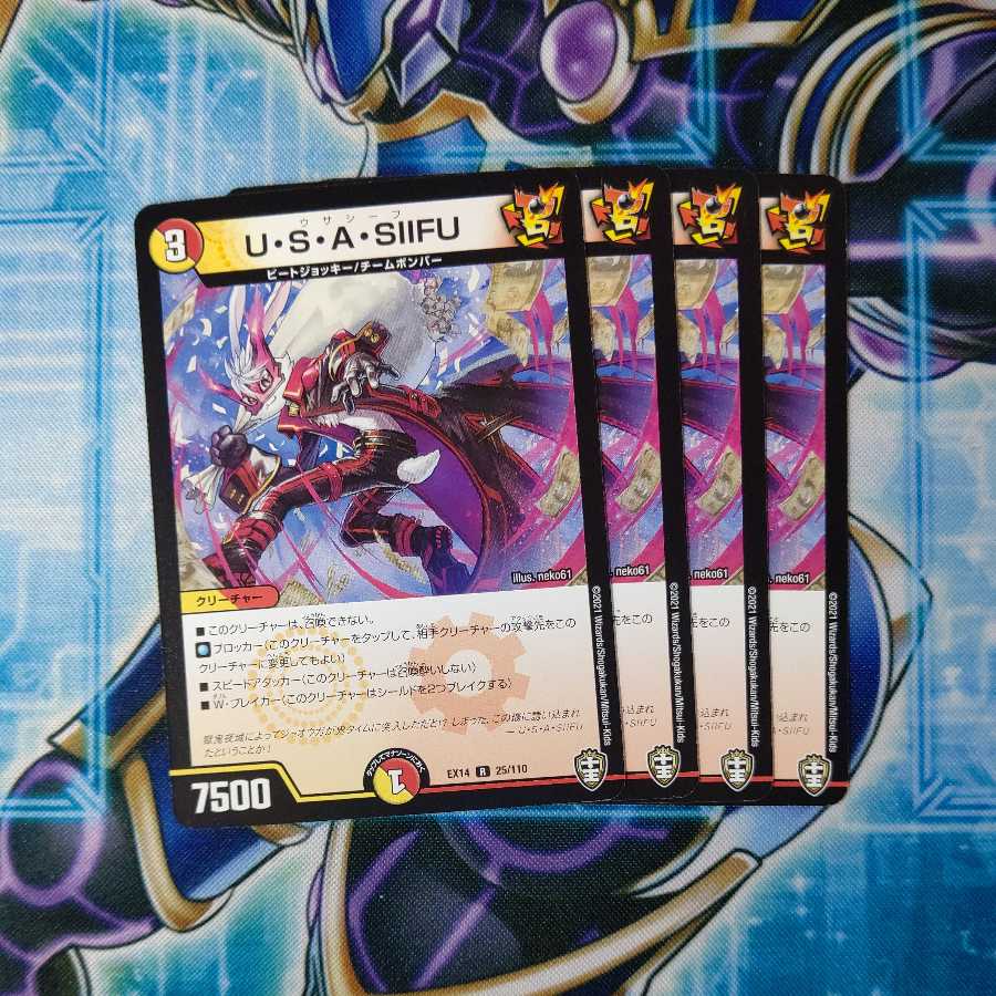 U-S-A-SIIFU R Set of 4 Doron Set of 4