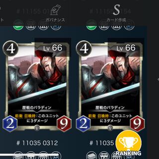 最終値下げ　歴戦のパラディン　2枚セット