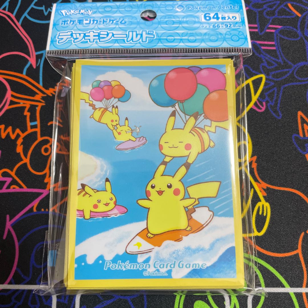 ポケカ　ピカチュウ　デッキシールド スリーブ