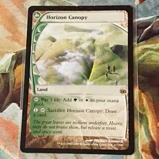 【MTG】地平線の梢　未来予知