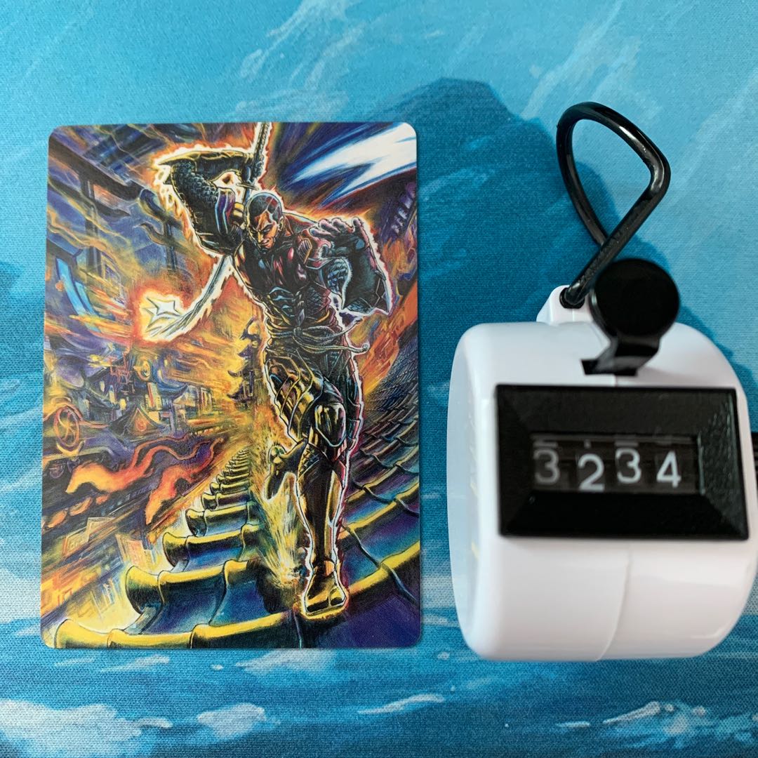 MTG 3枚 アートカード 漆月魁渡