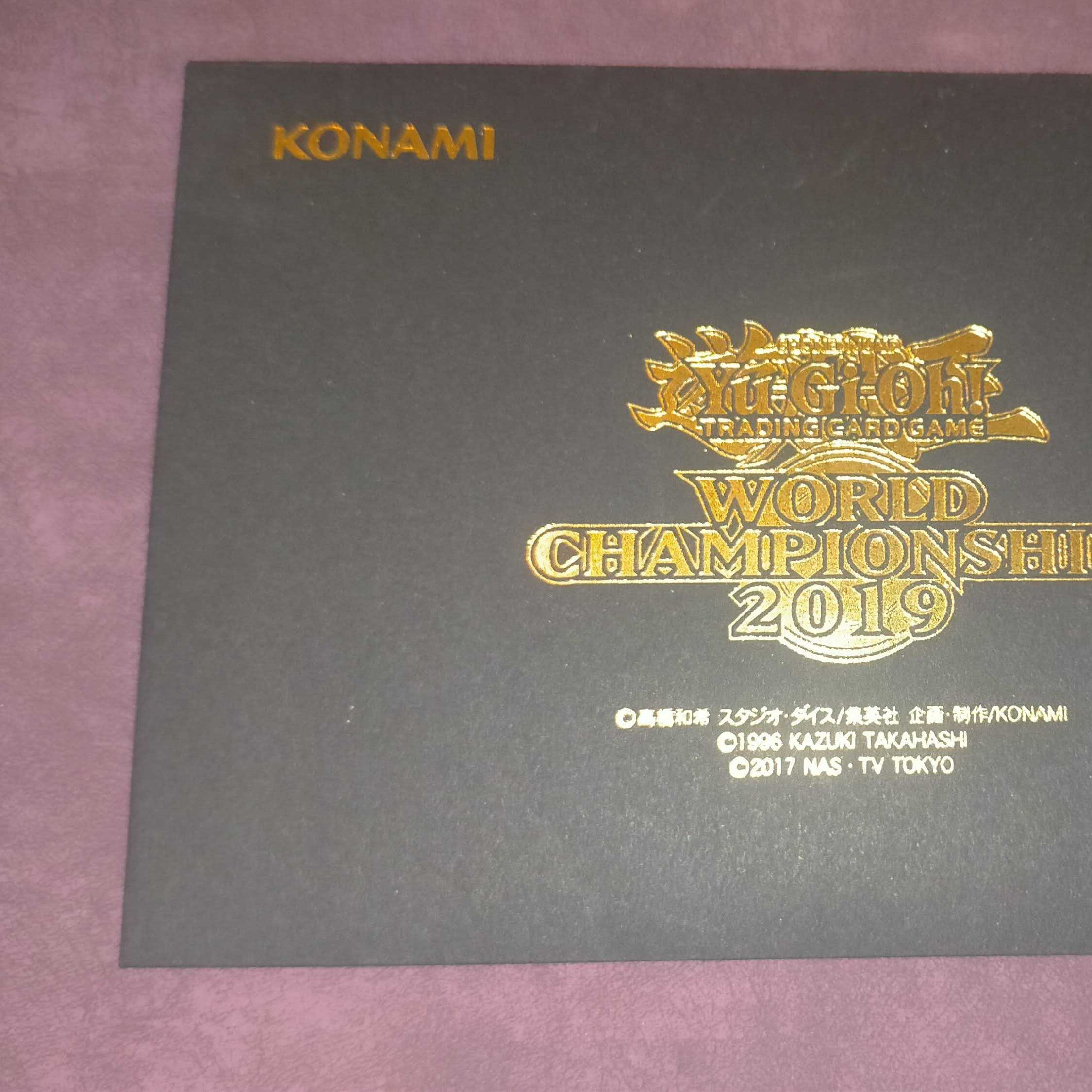 Yu-Gi-Oh WCS 2019 Red-Eyes Black Dragon Monster Reborn Millennium Secret