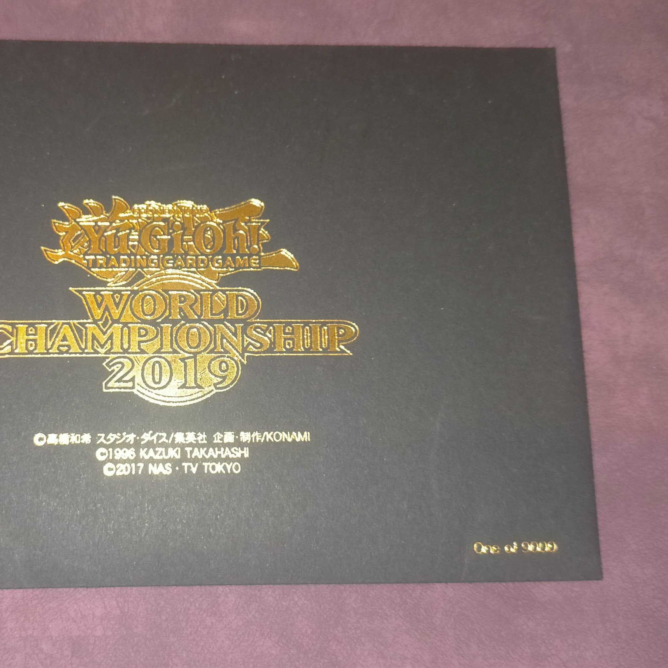 Yu-Gi-Oh WCS 2019 Red-Eyes Black Dragon Monster Reborn Millennium Secret