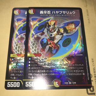 轟牙忍 ハヤブサリュウ 2枚