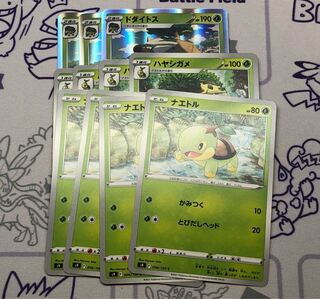 ドダイトス R 3枚 ハヤシガメ 4枚 ナエトル 4枚