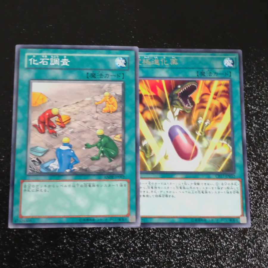 Two dinosaur tribe support magic [Mokurindo].