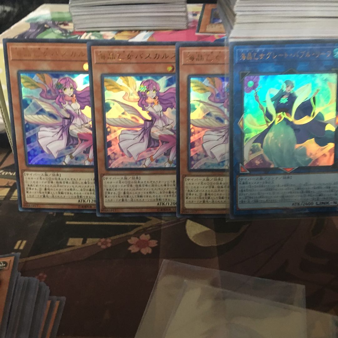 アンコウ 海晶乙女パスカルス 3枚 海晶乙女グレート・バブル・リーフ